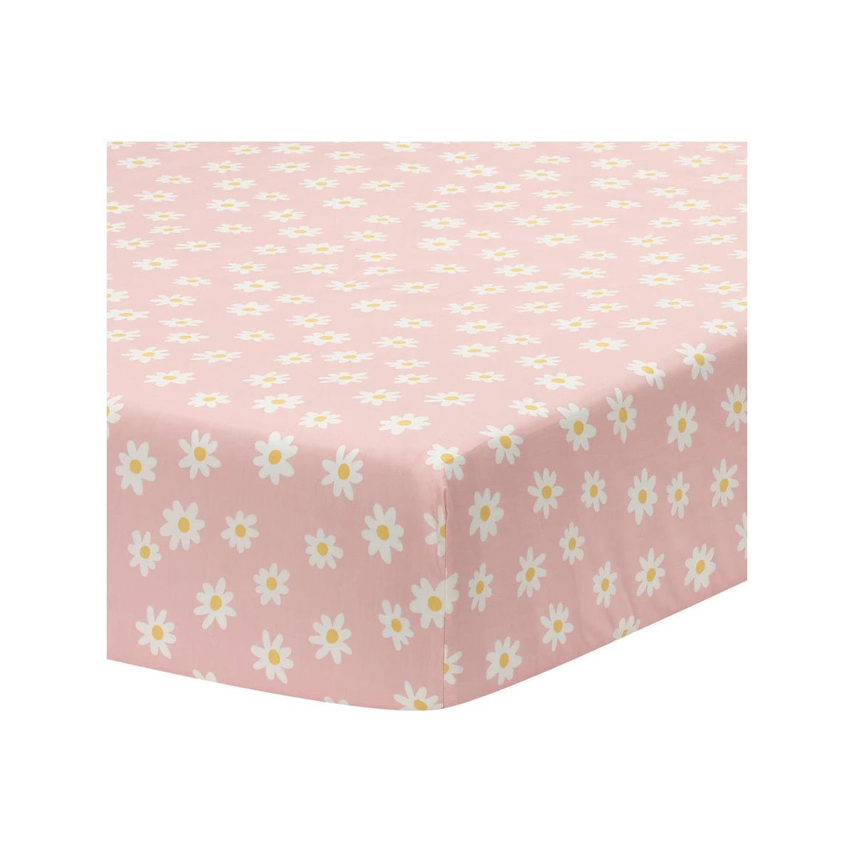 Daisy Dreams Breathable Cotton Baby Fitted Crib Sheet Q474