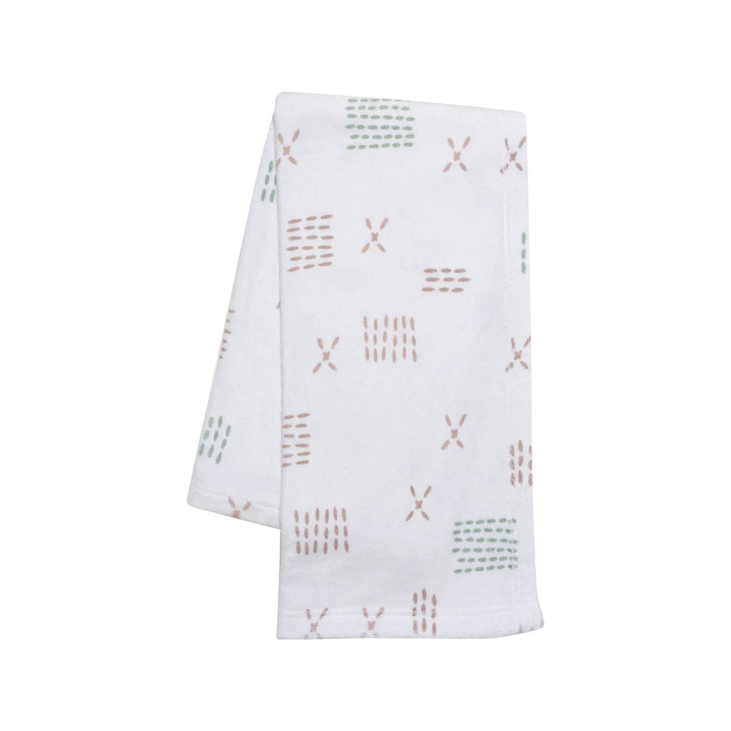 Soft White Fleece Baby Blanket G512942
