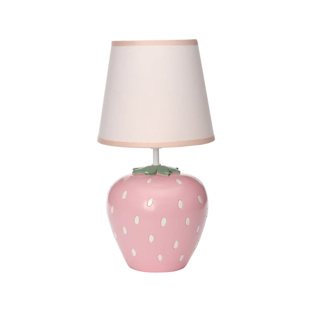 Strawberry Hand-Painted Lamp with Shade J821