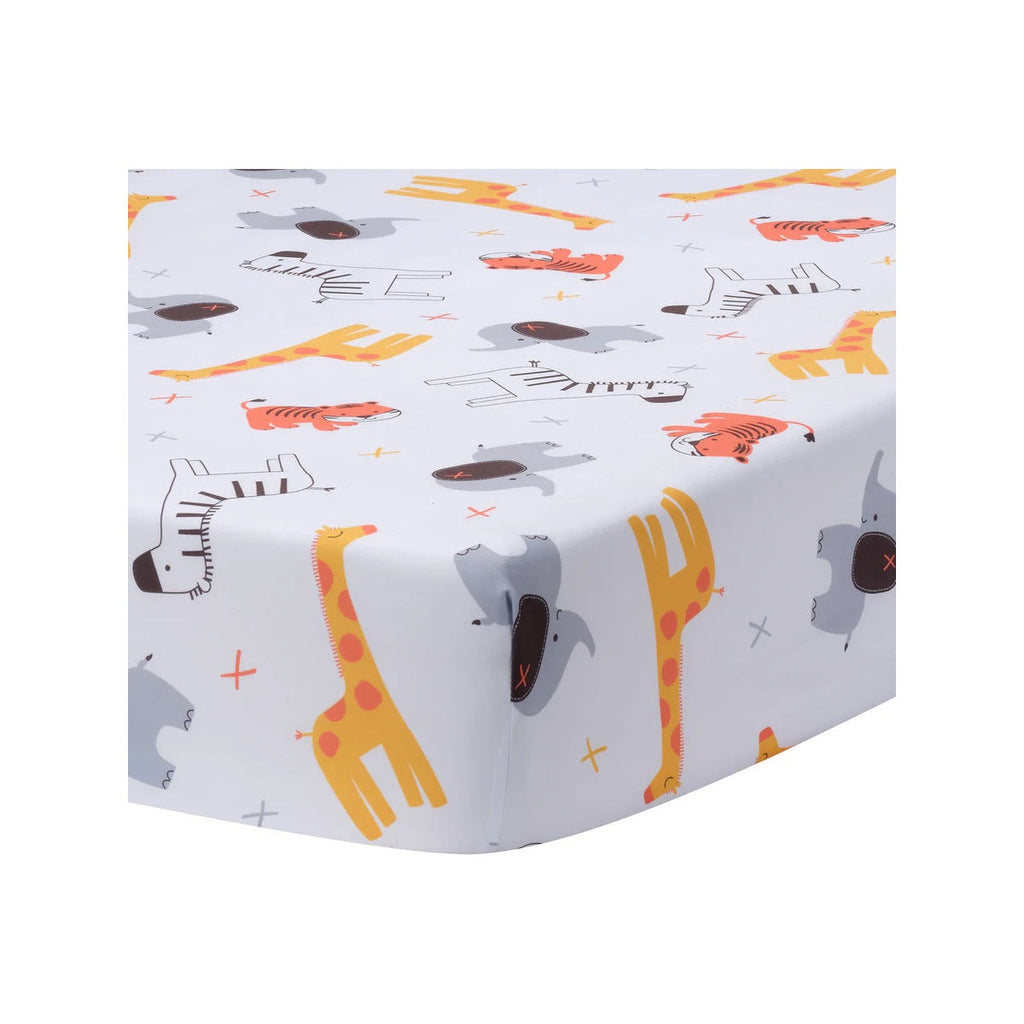 Microfiber Baby Fitted Crib Sheet K412
