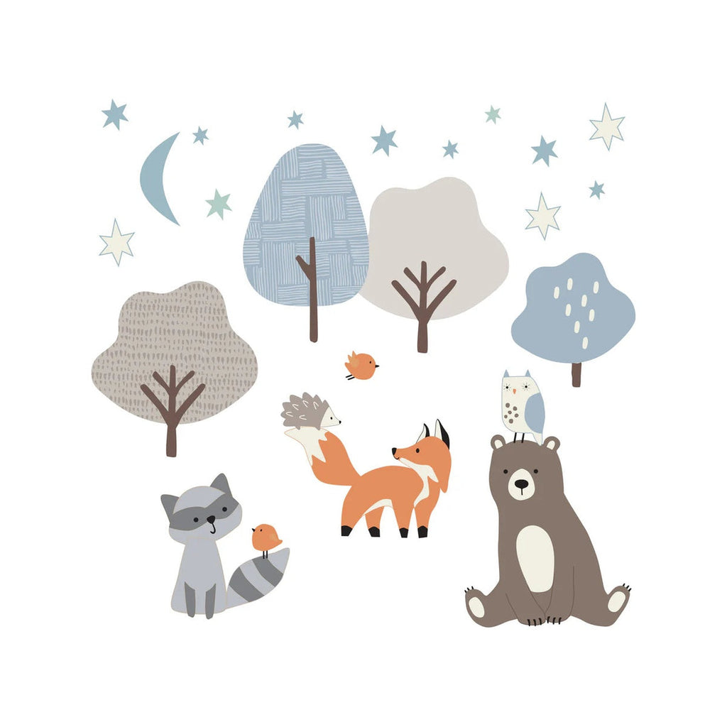 Woodland Animals Wall Decals Stickers G47656