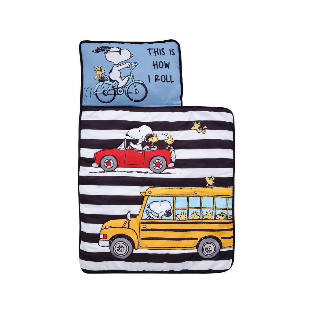 Toddler Nap Mat with Snoopy & Woodstock Design P28071