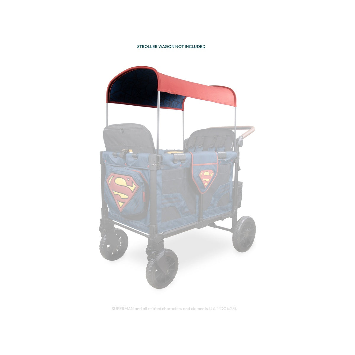 Superman Canopy for WonderFold Elite Luxe Pro Stroller A685467