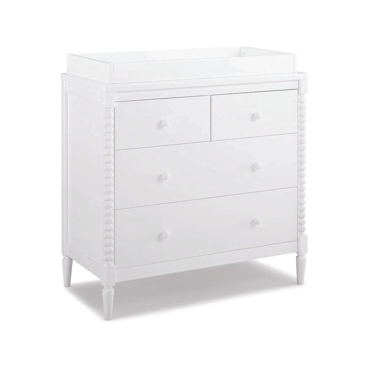 4 Drawer Dresser With Changing Top J838