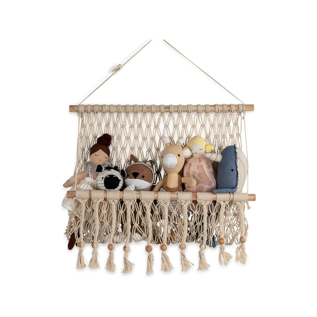 Hanging Macrame Basket Storage N22726