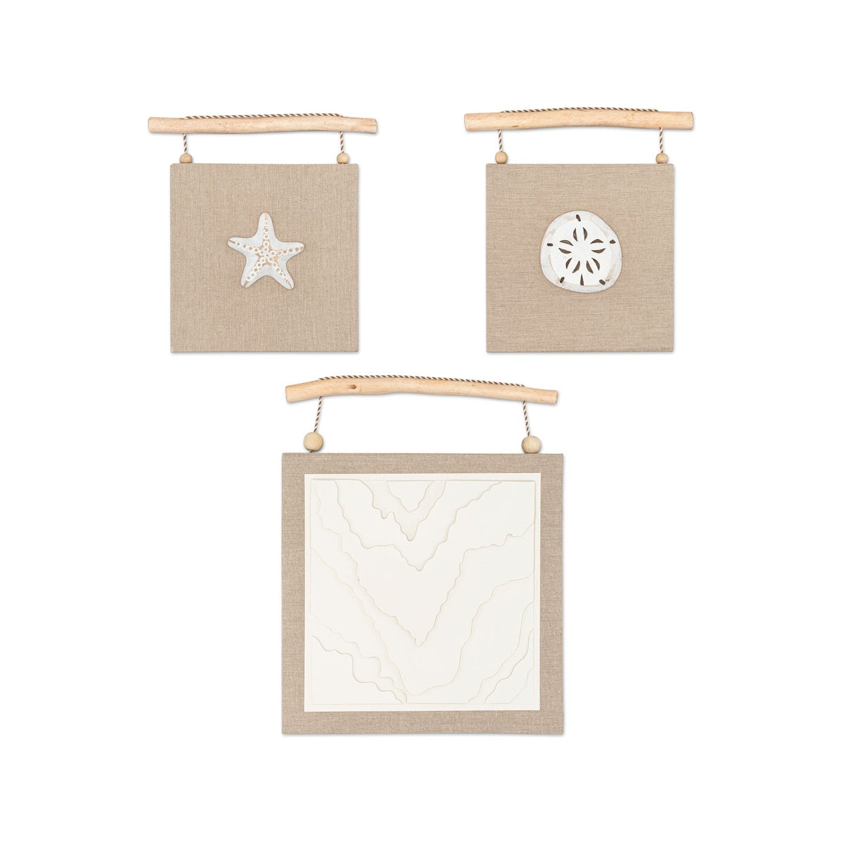 Beach Themed Wall Decor Set G81802