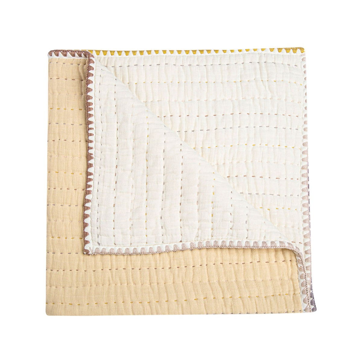 Beige Baby Quilt A677528