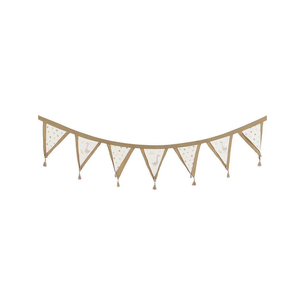Farmhouse Nursery Garland Decor - Beige D577