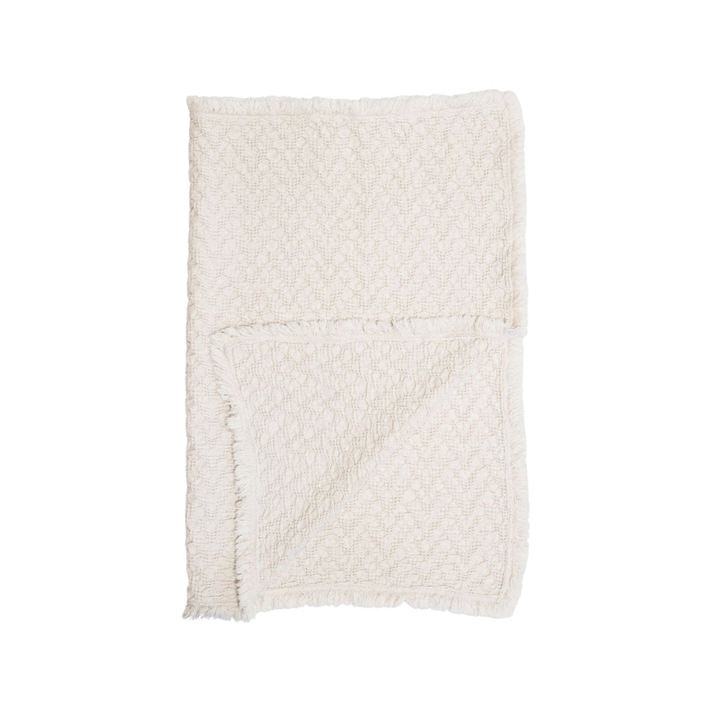 Oatmeal Boho Knit Blanket G97265