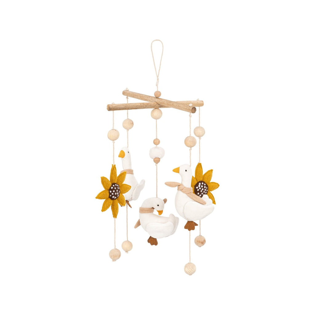 Farmhouse Goose Nursery Ceiling Hanging - Beige T522119