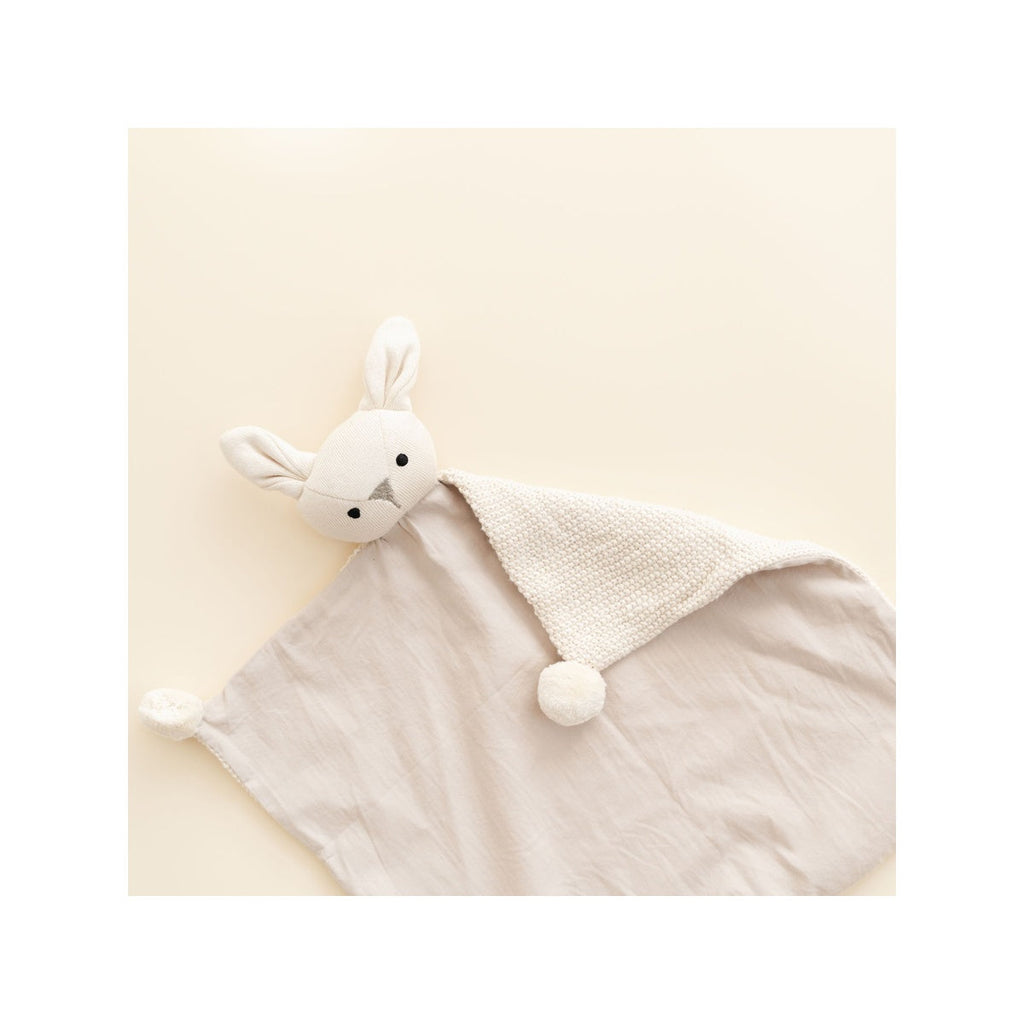 Organic Cotton Baby Lovey Blanket with Bunny F799
