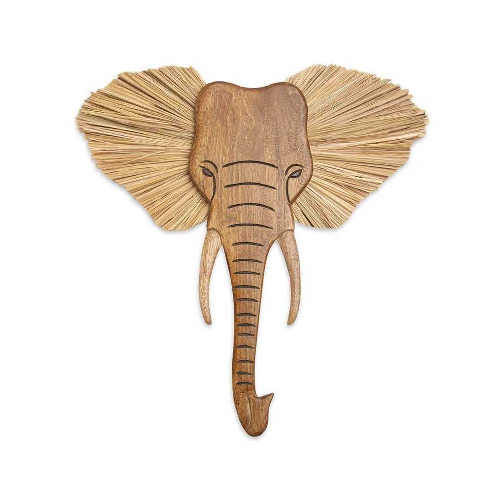 Baby Elephant Safari Nursery Wall Decor - Brown N9410