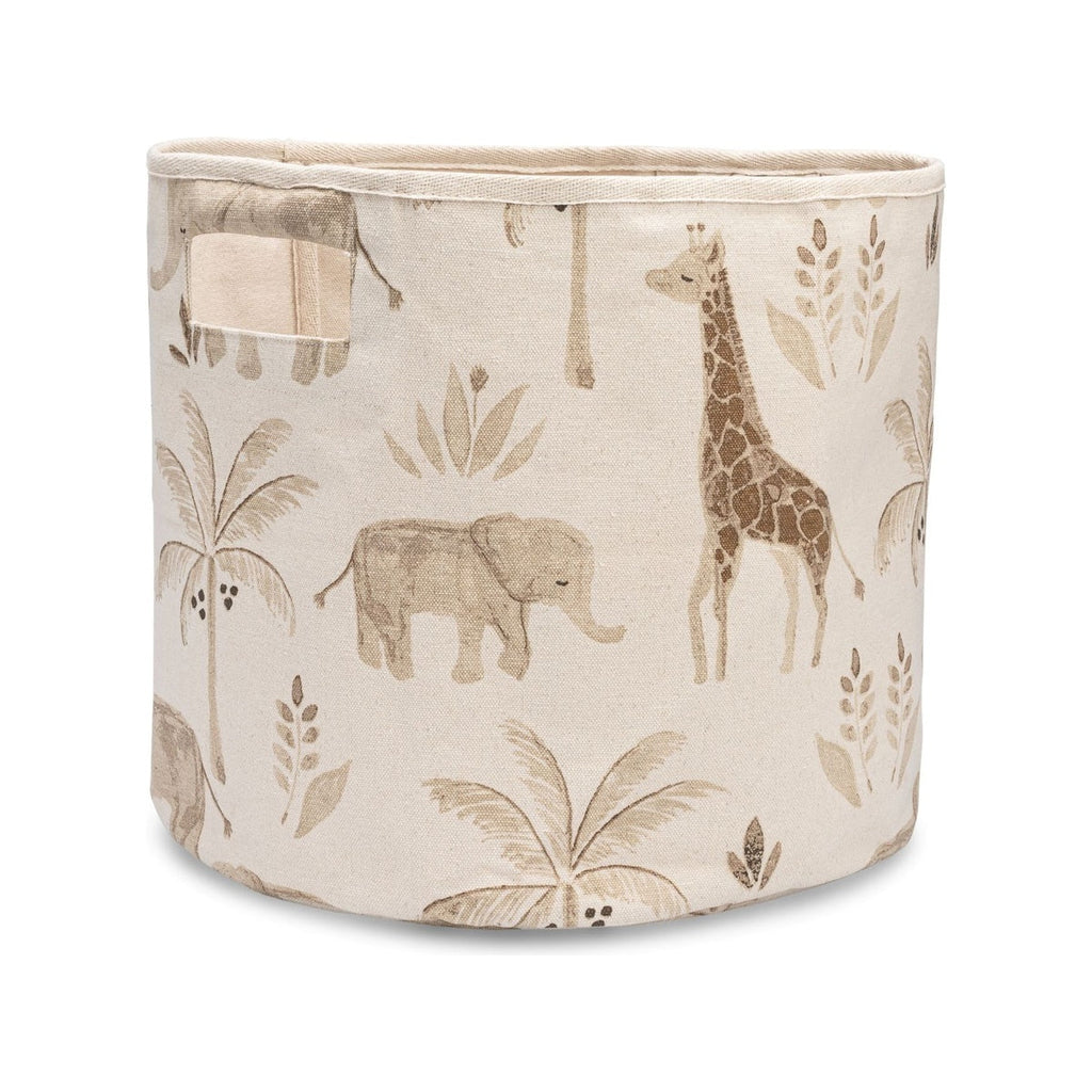 Safari Animal Storage Bin - Brown S309
