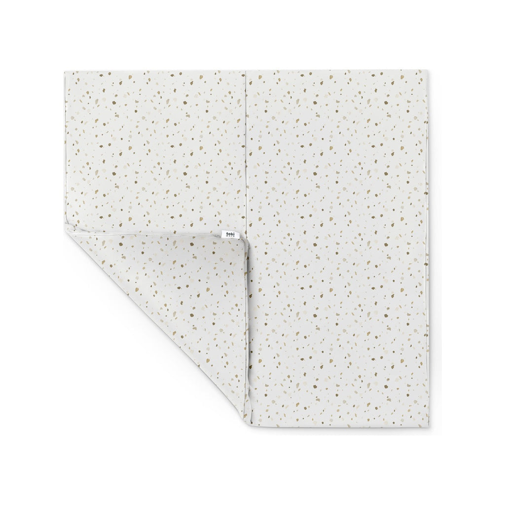 Terrazzo Chalk Vegan Leather Mat E7489