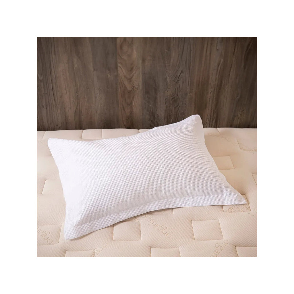 Organic Cotton Waffle Duvet Cover & Sham Set K930042