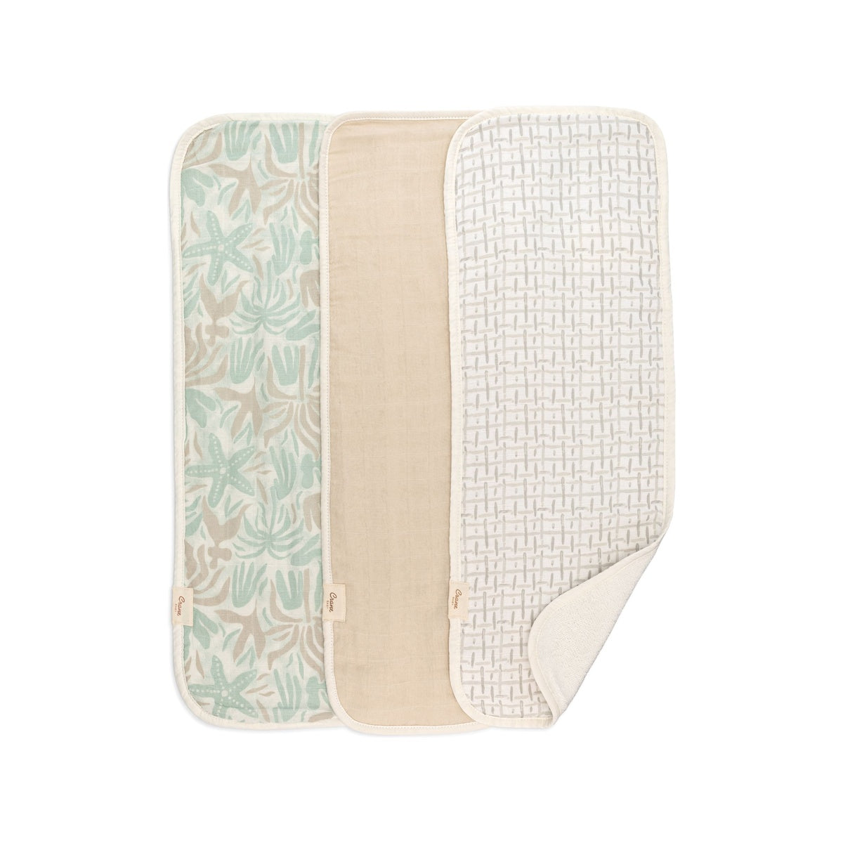 Newborn Burp Cloth Set, 3-Piece G72713