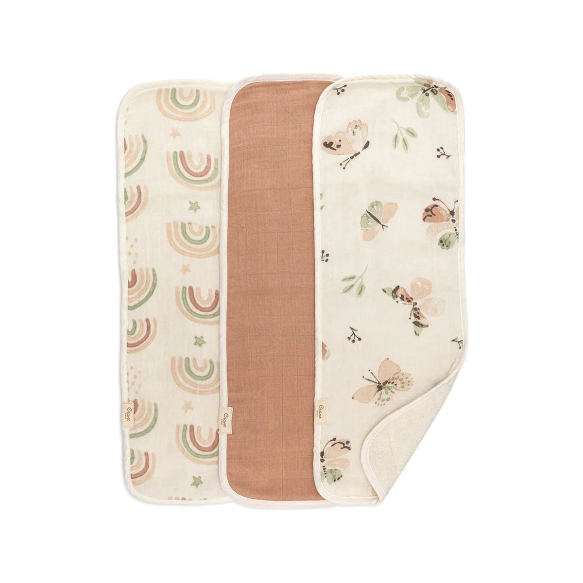 Newborn Burp Cloth Set, 3-Piece G72713