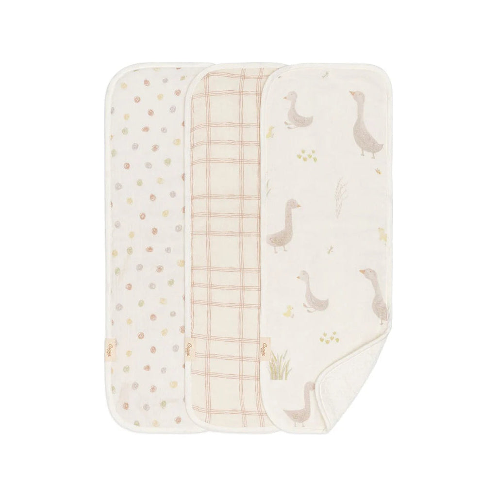 Newborn Burp Cloth Set, 3-Piece G72713