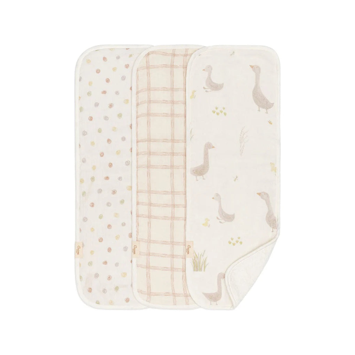 Newborn Burp Cloth Set, 3-Piece G72713