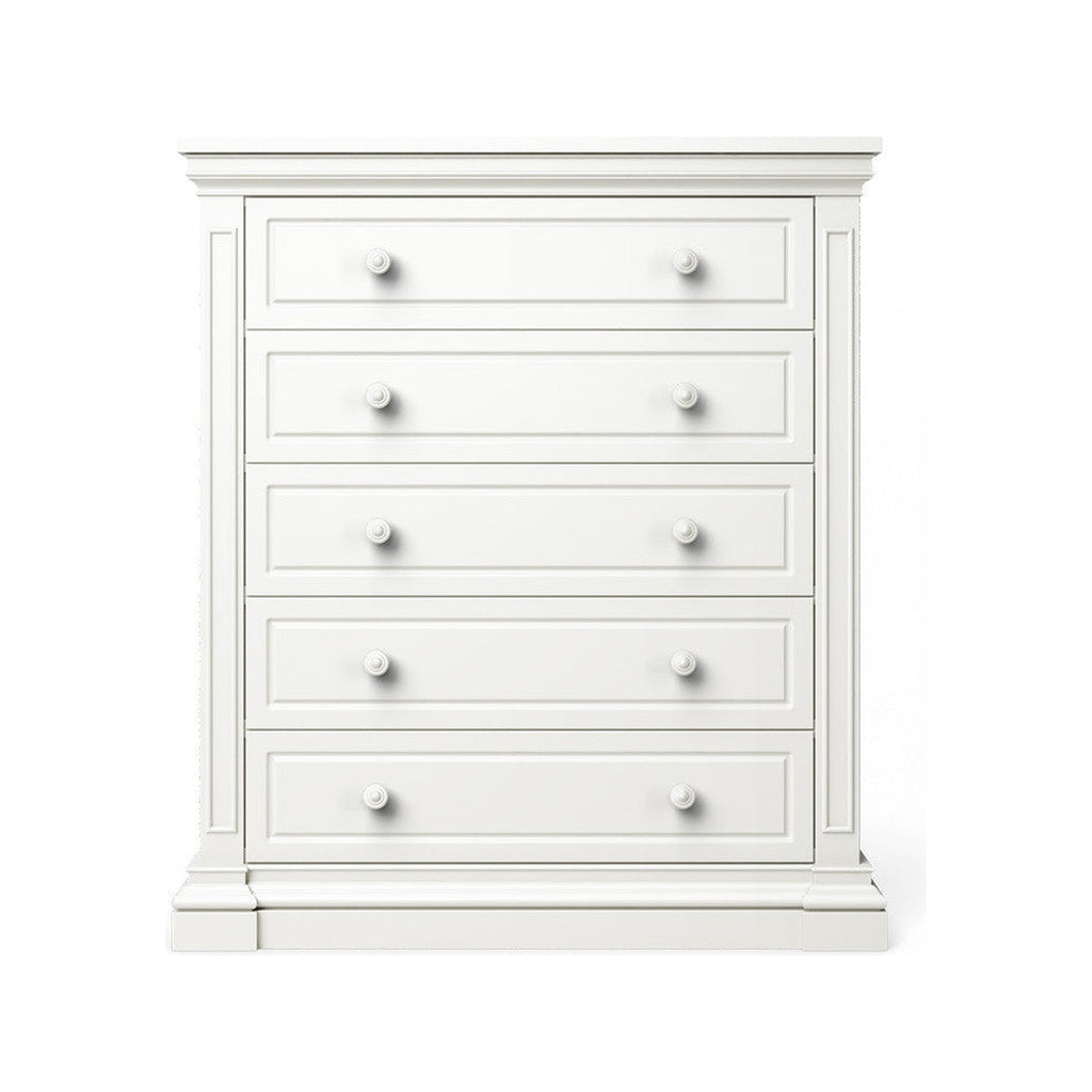 5 Drawer Chest - White V8739