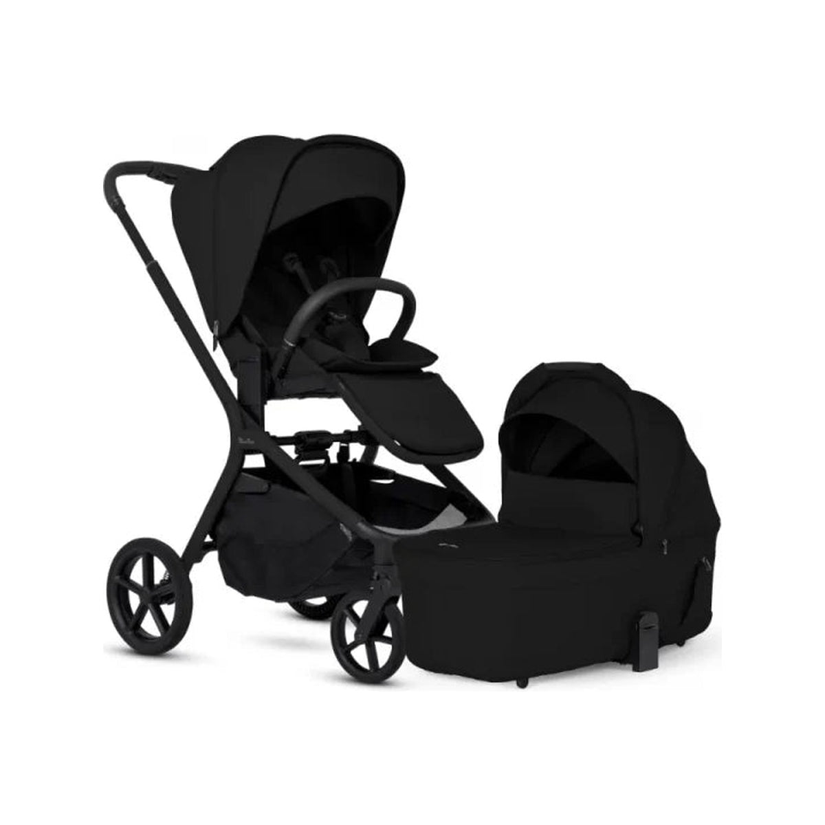 Compact Stroller with Folding Bassinet Bundle F7400