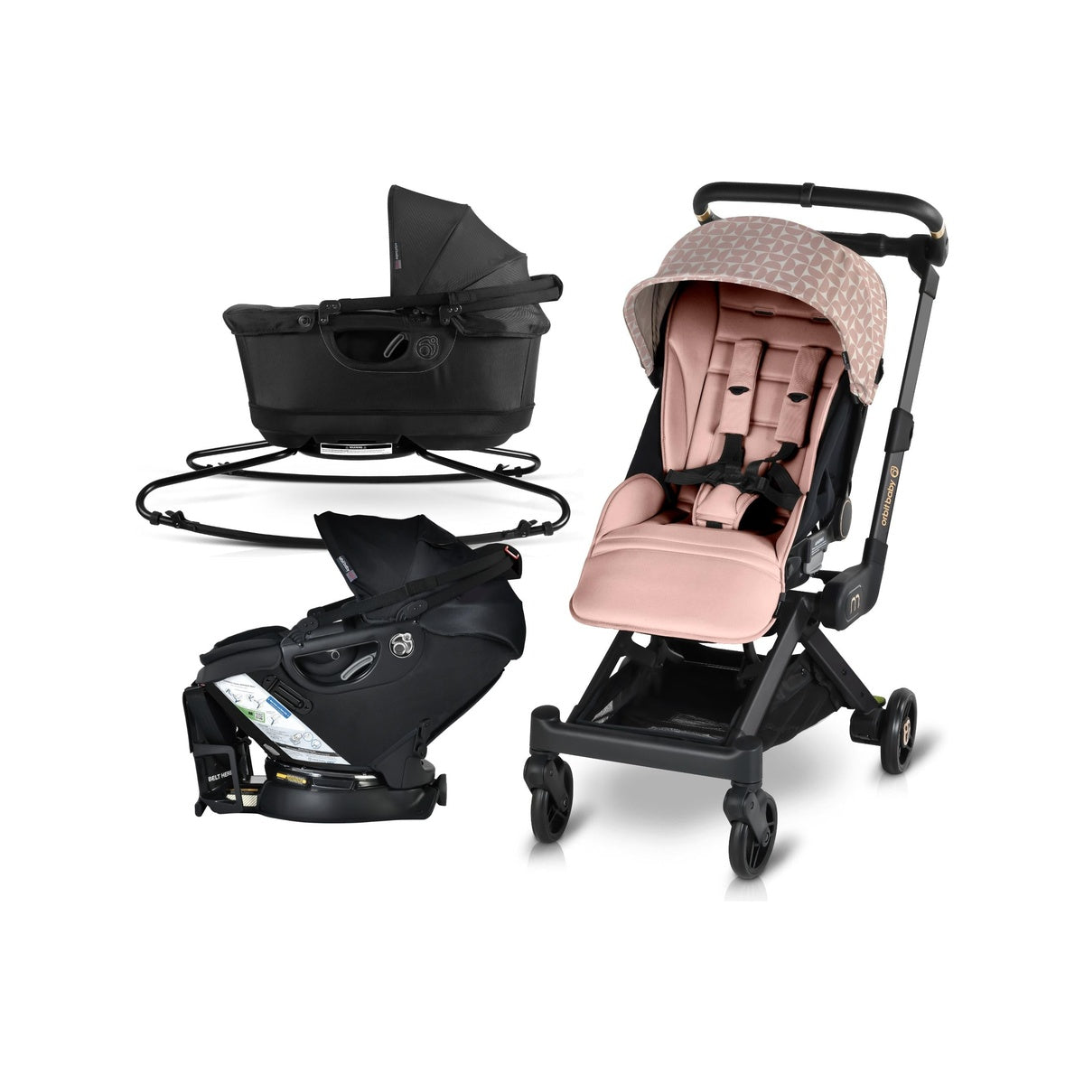 Travel System with Stroller, Lounge, and Ride Modes P25870