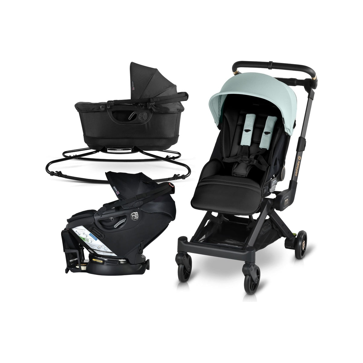 Travel System with Stroller, Lounge, and Ride Modes P25870