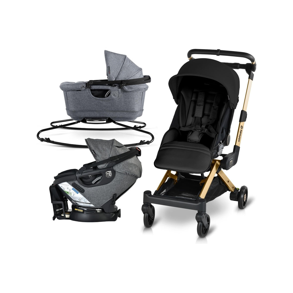 Travel System with Stroller, Lounge, and Ride Modes P25870
