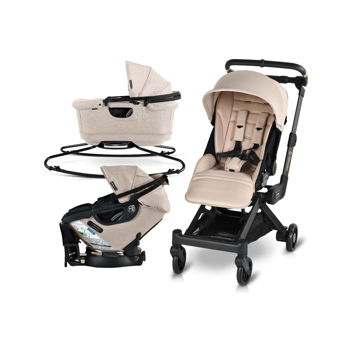 Travel System with Stroller, Lounge, and Ride Modes P25870