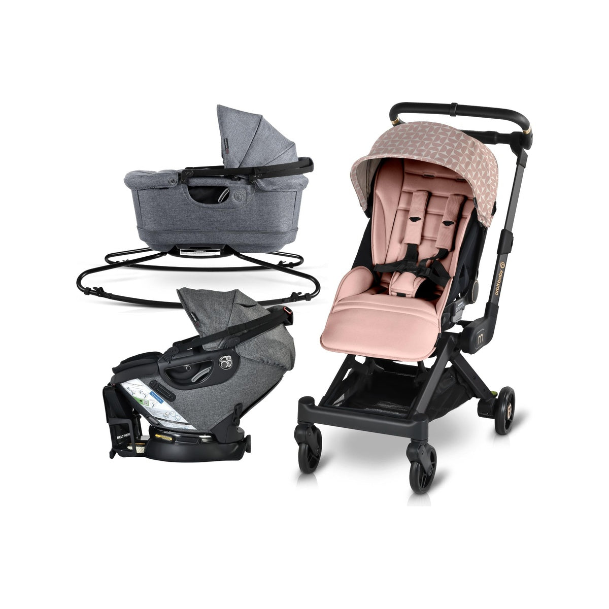 Travel System with Stroller, Lounge, and Ride Modes P25870
