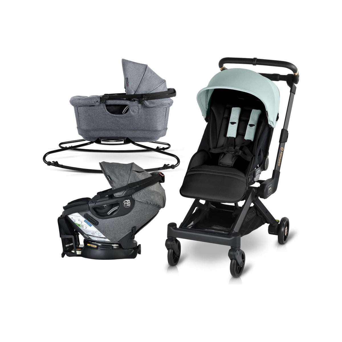 Travel System with Stroller, Lounge, and Ride Modes P25870