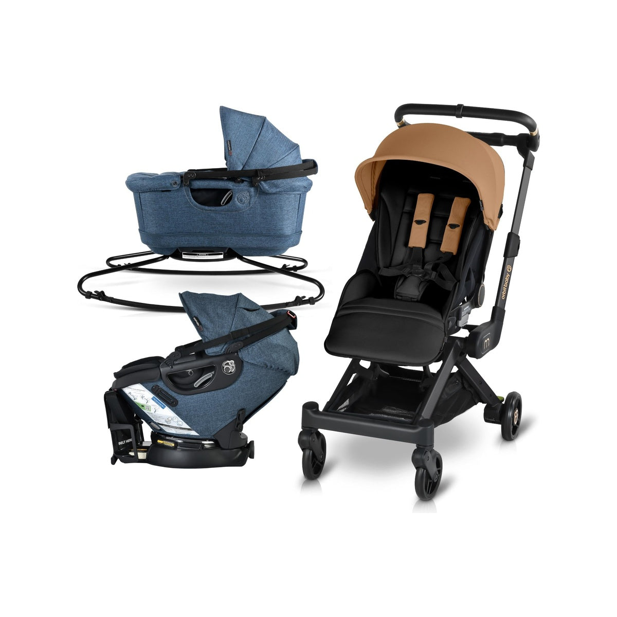 Travel System with Stroller, Lounge, and Ride Modes P25870