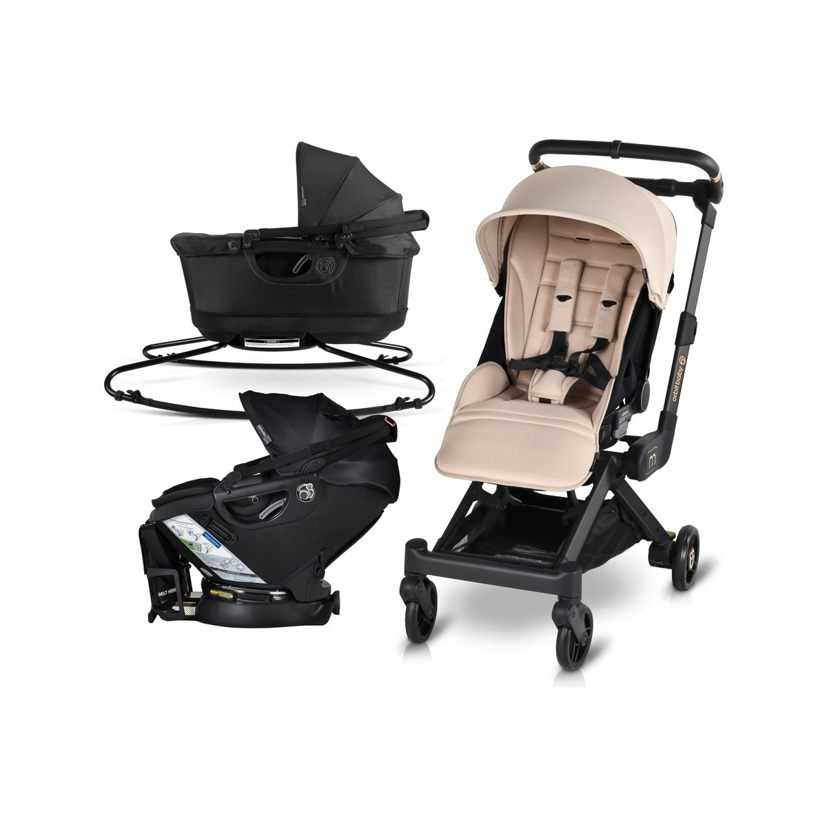 Travel System with Stroller, Lounge, and Ride Modes P25870