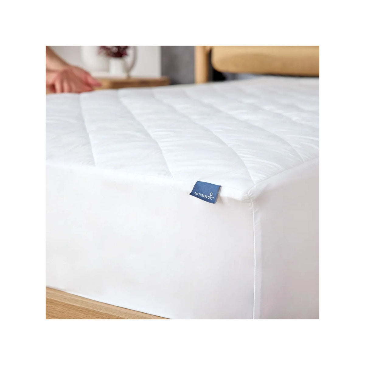 Organic Quilted Waterproof Mattress Protector Pad for Kids A1360