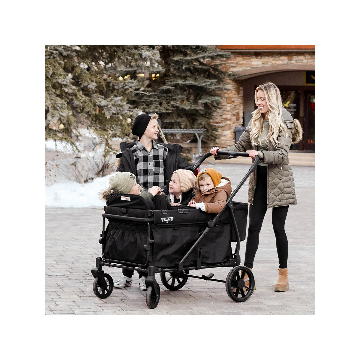 4-Passenger Stroller Wagon, Compact W5860