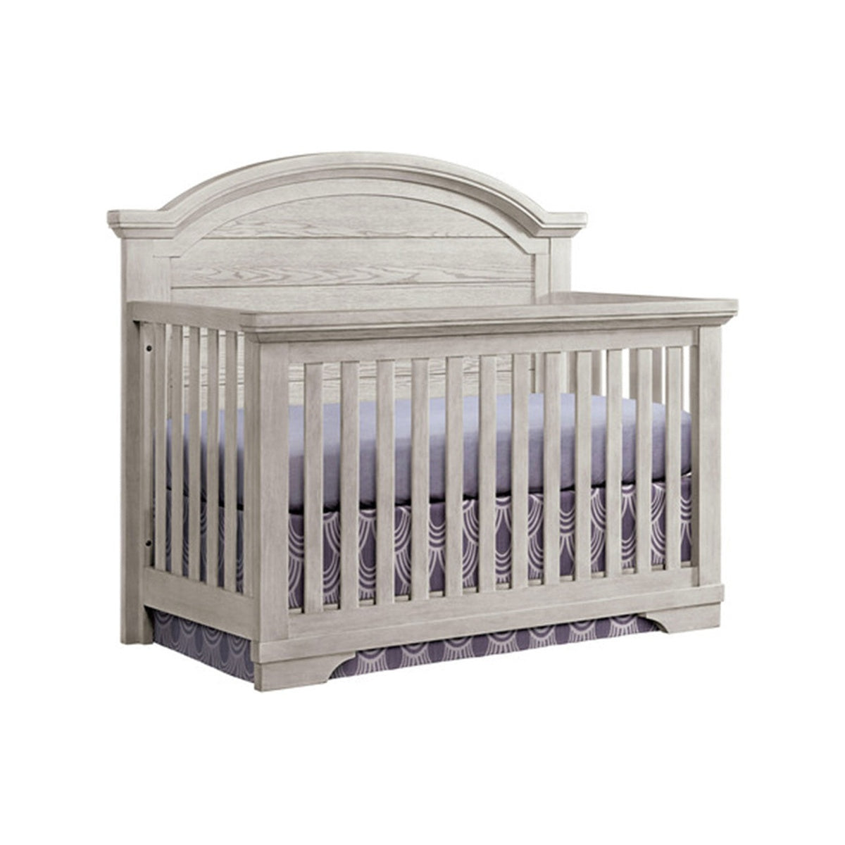 Arch Top Convertible Crib B606