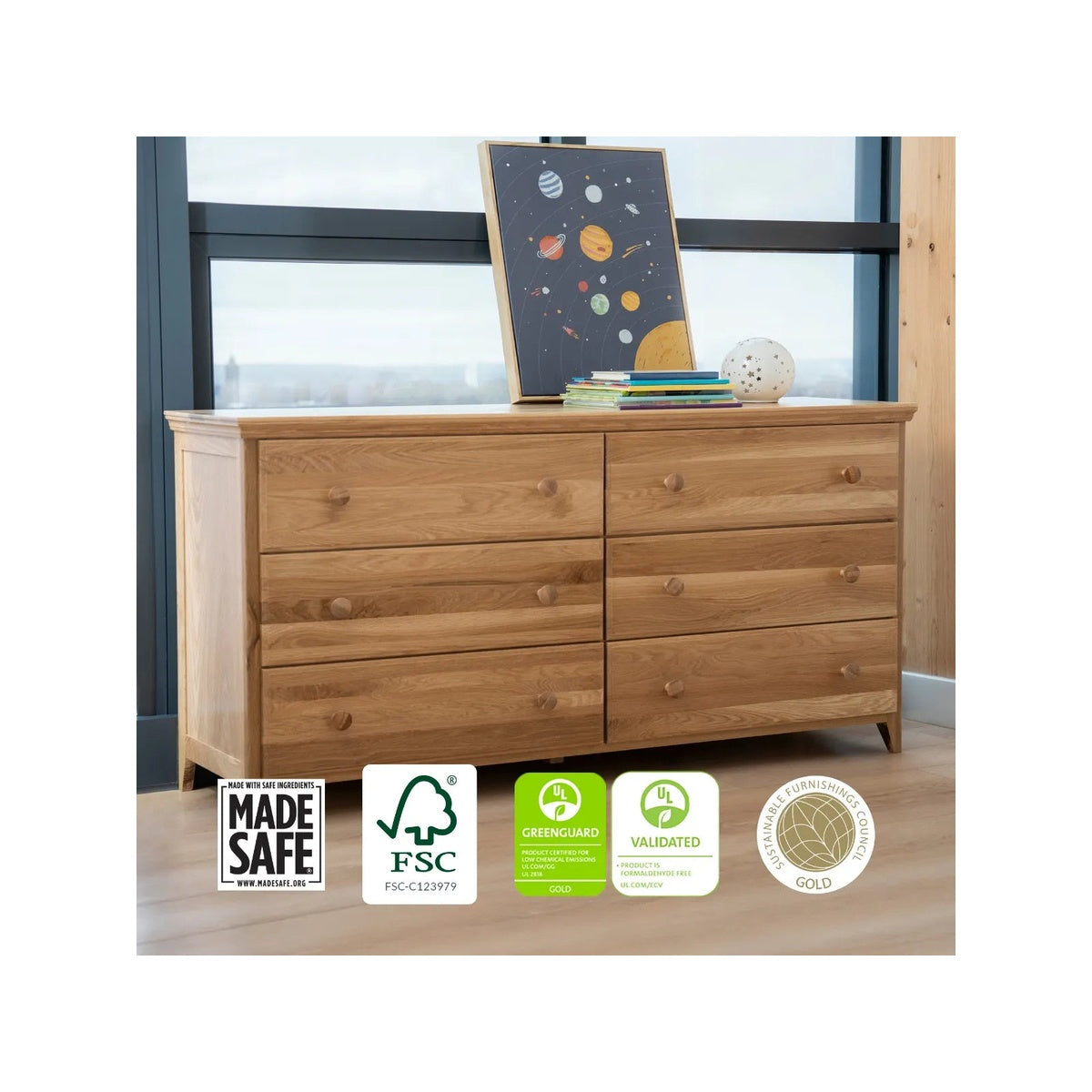 Oak Dresser for Kids G855488