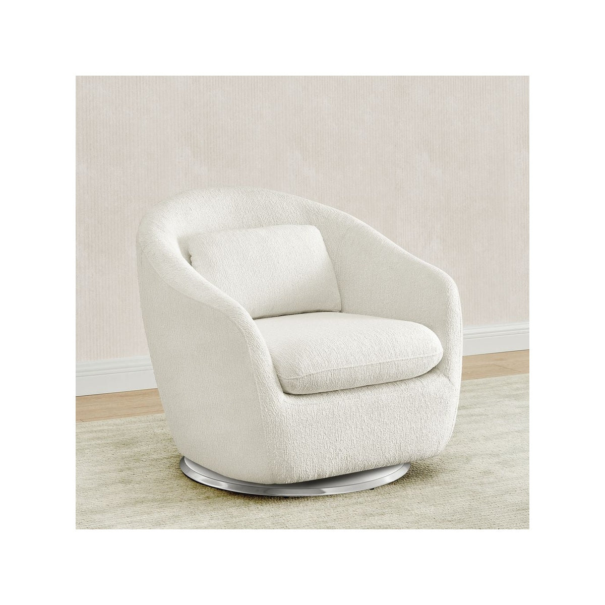 Hudson Glider Tub Chair with 360-Degree Swivel X287019