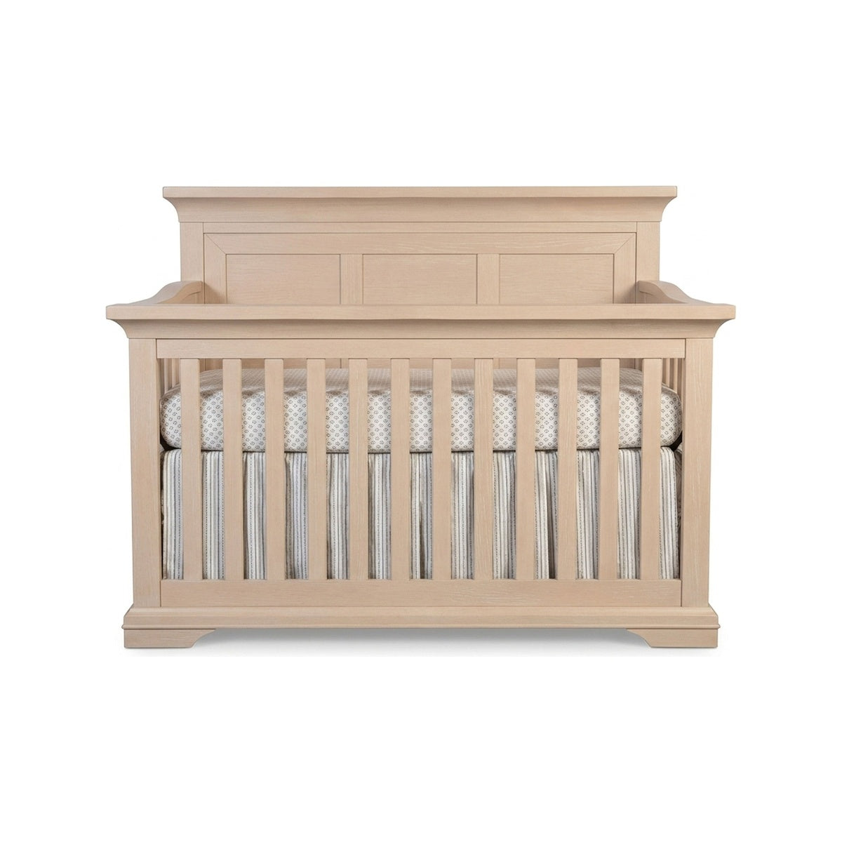 Convertible Crib with Wood Panel V836