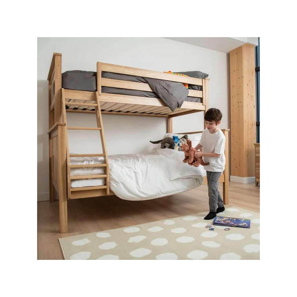 FSC-Certified Oak Kids Bed / Bunk Bed H659
