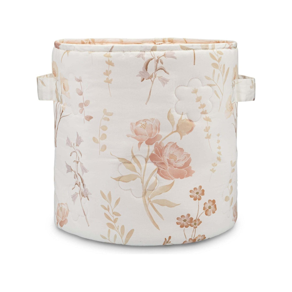 Violet Quilted Nursery Storage Bin R610222