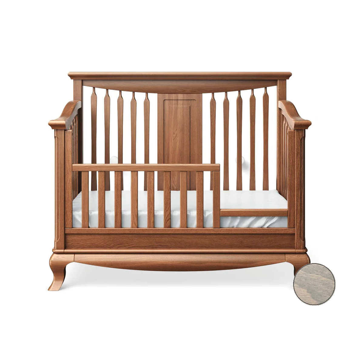 Convertible Crib with Open Back Z4107