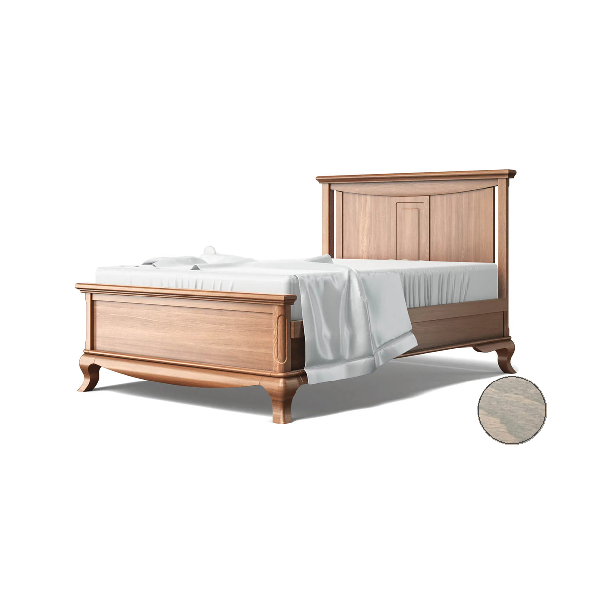 Full Bed with Solid Panel L6285