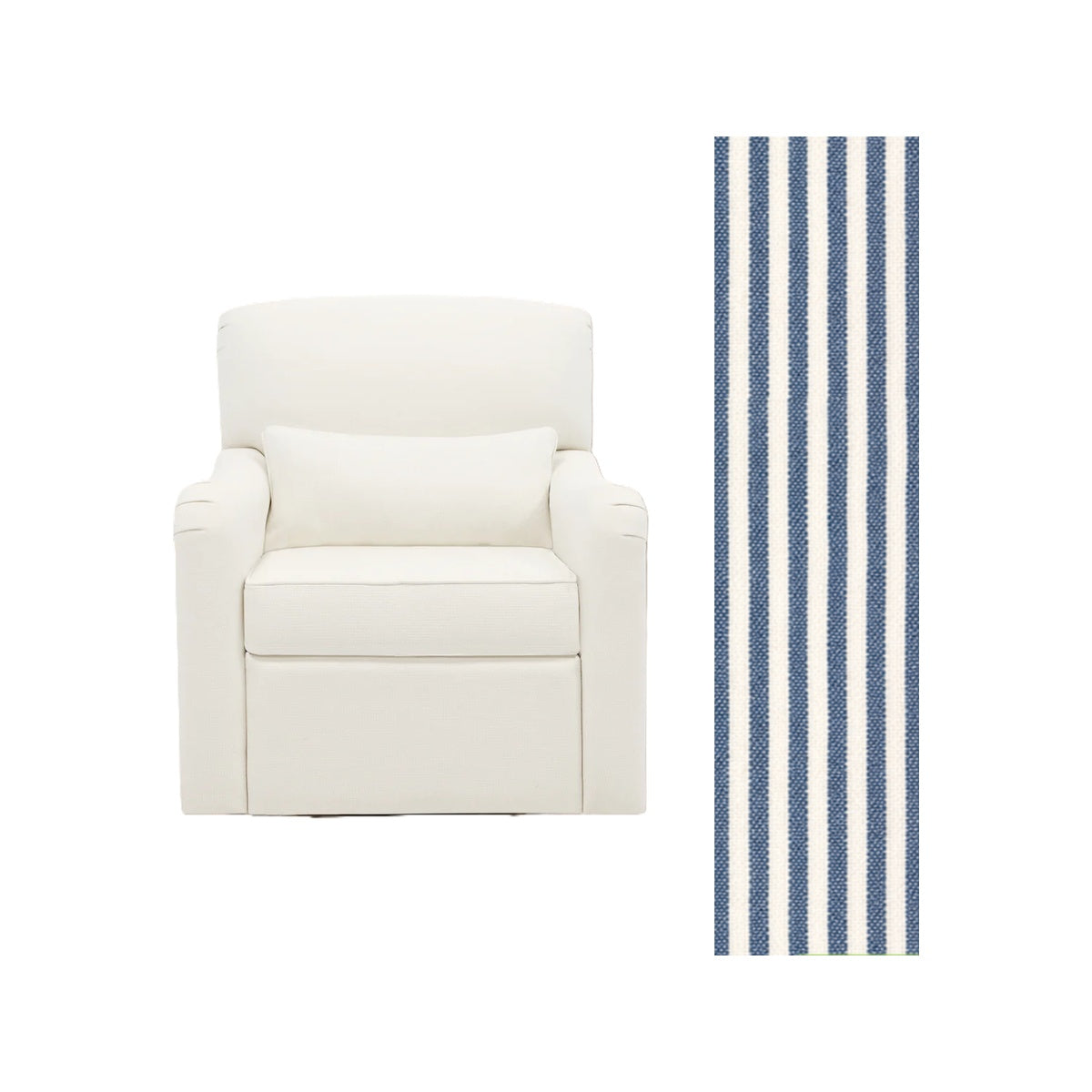 Gliding Swivel Nursery Recliner L688327