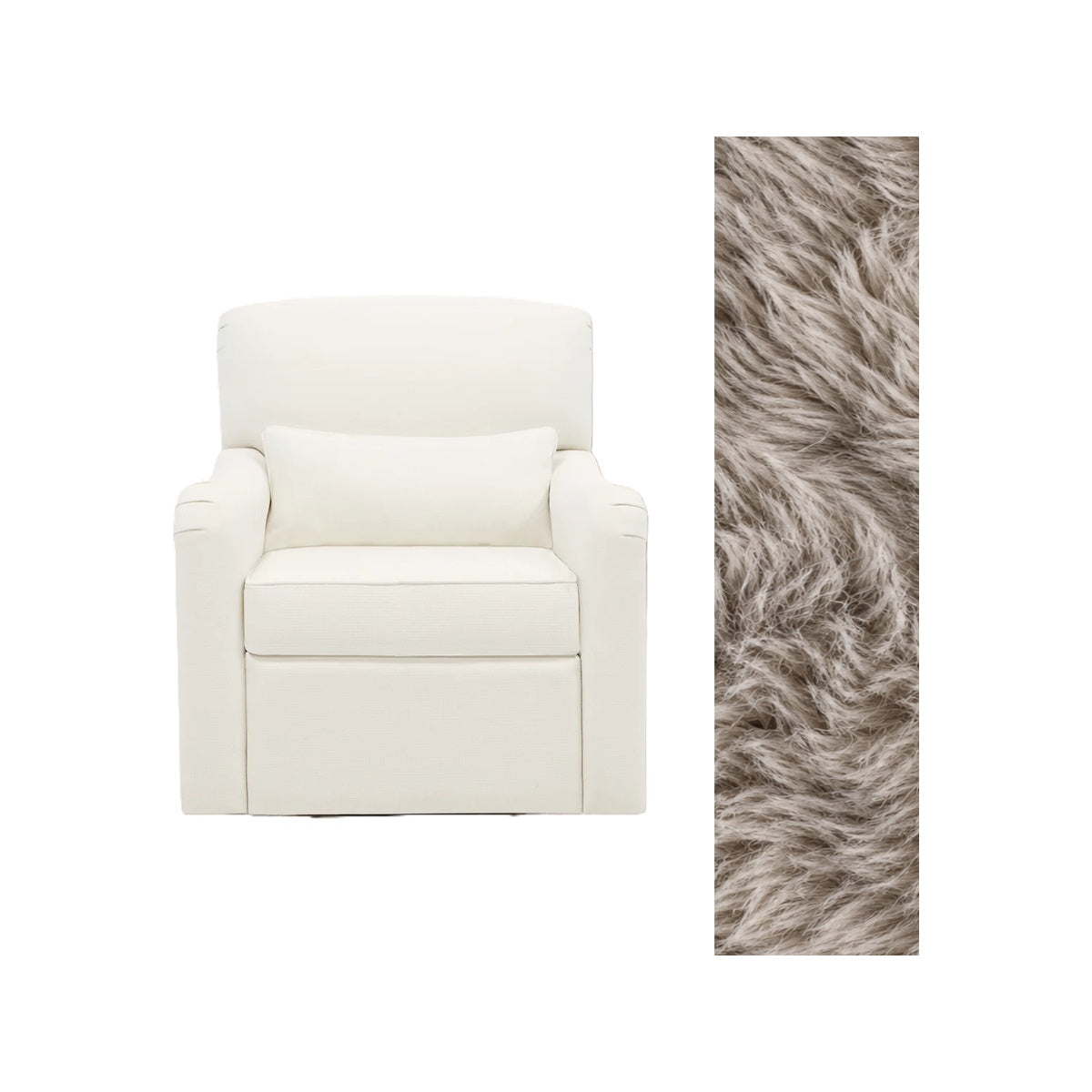 Gliding Swivel Nursery Recliner L688327
