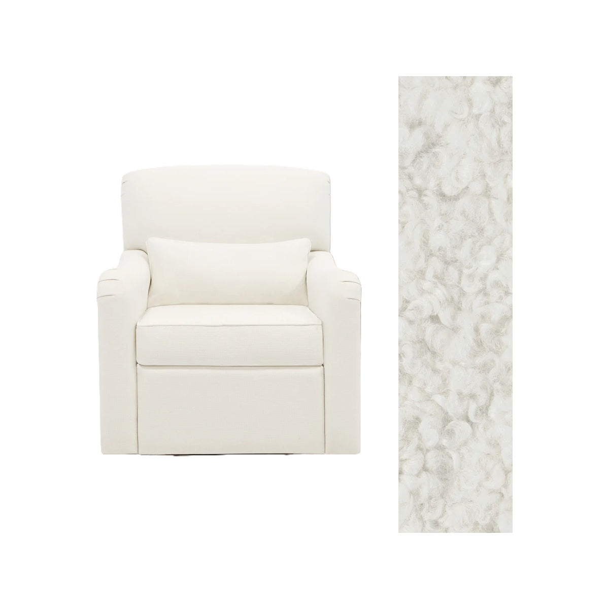 Gliding Swivel Nursery Recliner L688327