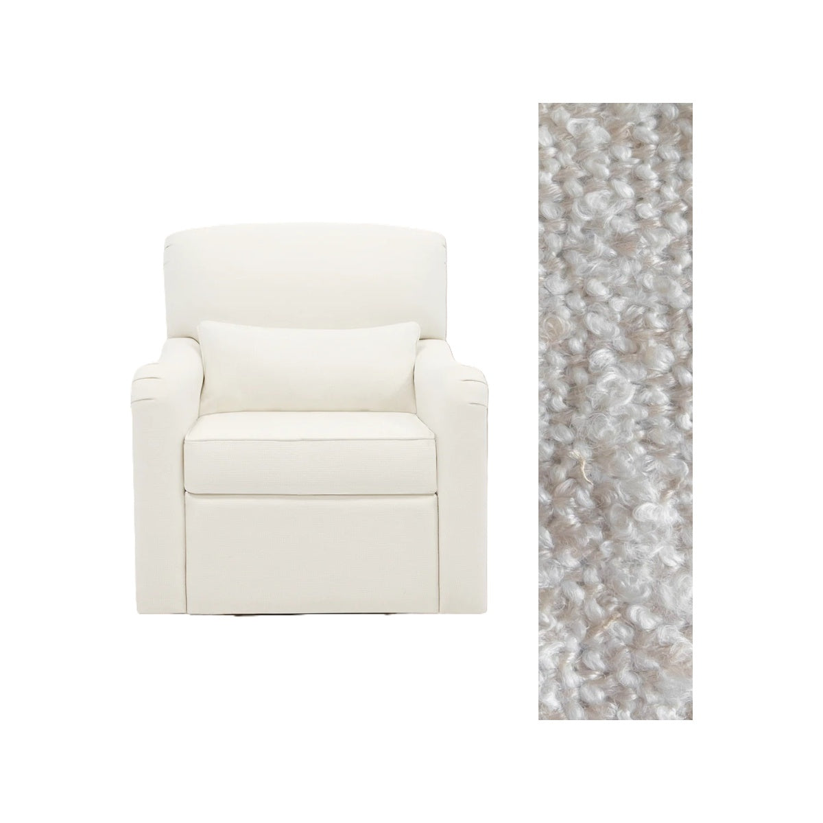 Gliding Swivel Nursery Recliner L688327