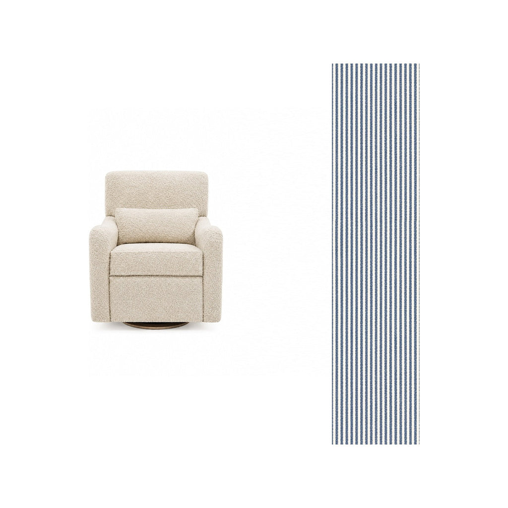 Teddy Power Gliding Swivel Nursery Recliner G737