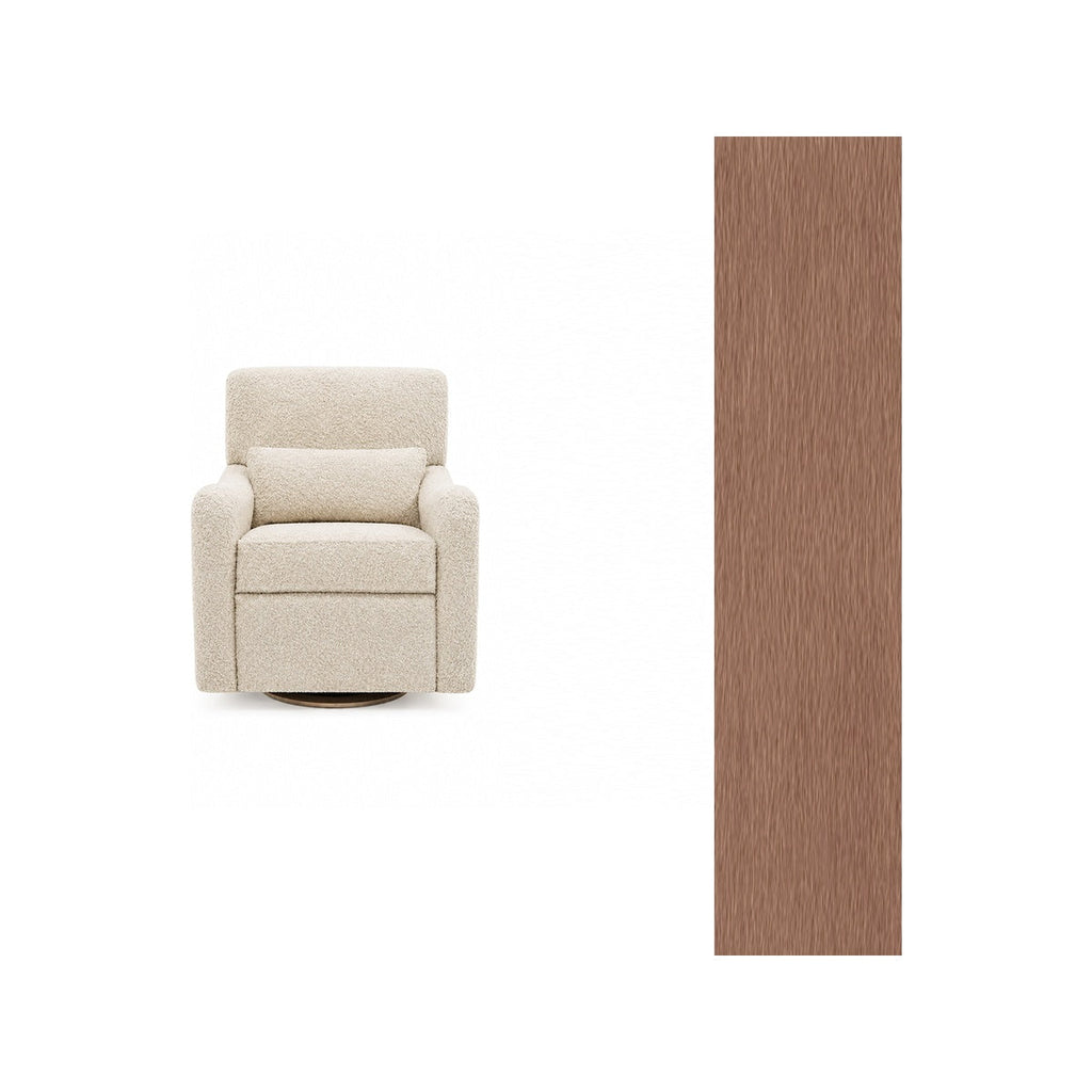 Teddy Power Gliding Swivel Nursery Recliner G737