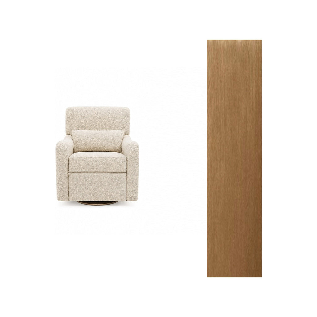 Teddy Power Gliding Swivel Nursery Recliner G737